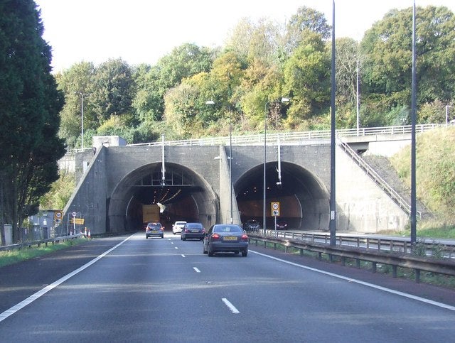 Brynglas tunnels