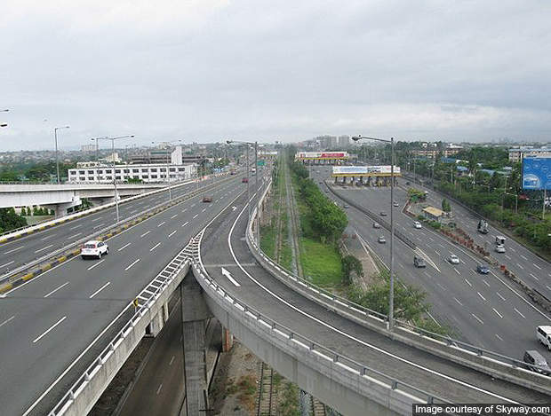 The Metro Manila Skyway crosses through Makati City, Pasay City and Parañaque City