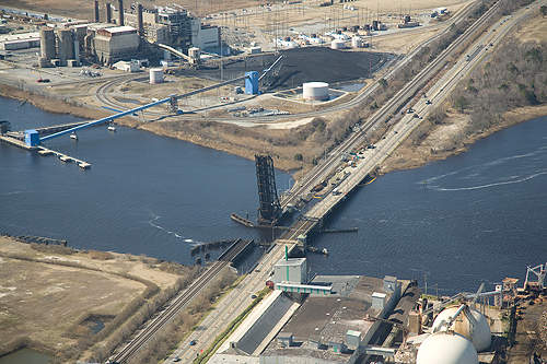 The Henry G Gilmerton Bridge was built across the southern branch of the Elizabeth River.