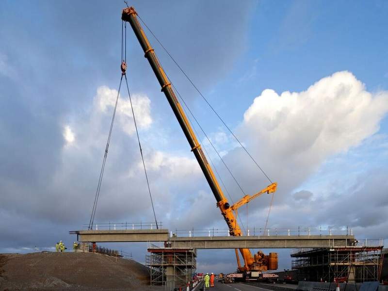 The A160/A180 Port of Immingham improvement project is being undertaken to reduce congestion and promote growth. Credit: Highways England.