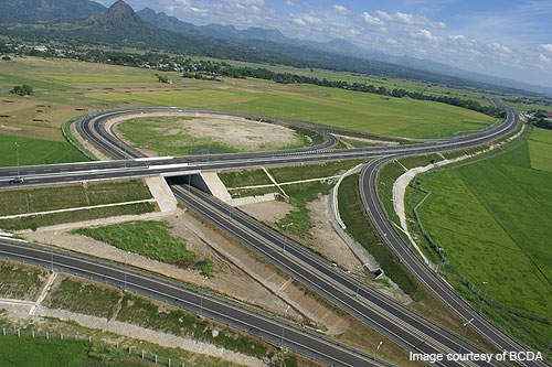 The Dinalupihan Interchange of the expressway.