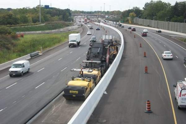 The second phase of the project was initiated in 2007 and completed on 18 August 2011. Image courtesy of the Ministry of Transportation Ontario.