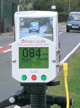Speedvision speed measuring radar