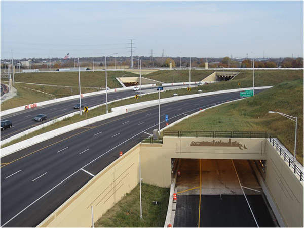 Mitchell Interchange reconstruction, which was the most complex project of I-94 North-South Freeway Expansion, was completed by the end of 2012.
