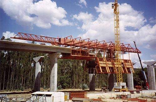 Movable formwork system
