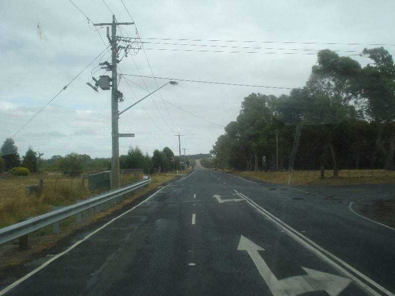 The Yan Yean Road upgrade project will modify the existing road to a straighter alignment. Credit: Peter Renshaw.