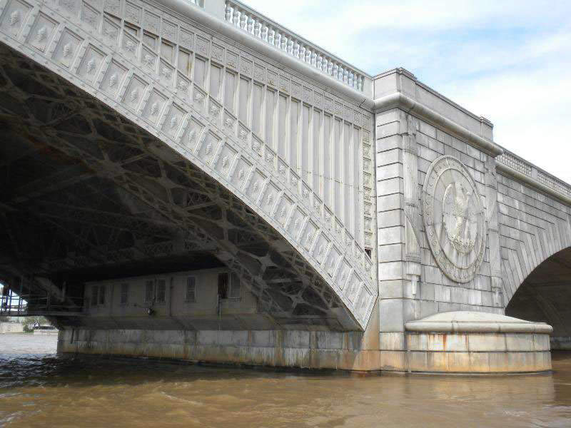 The bascule span of the bridge will be replaced with a new span with variable depth girders.