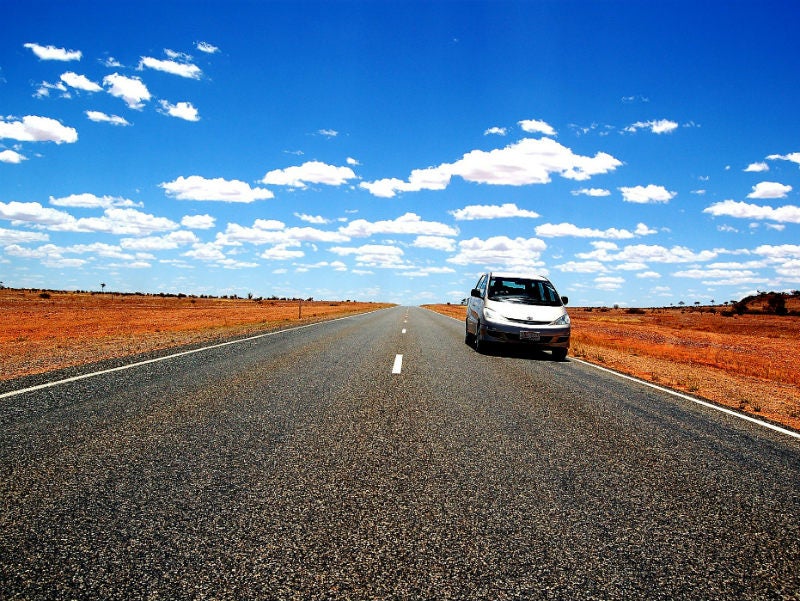Australia outback road