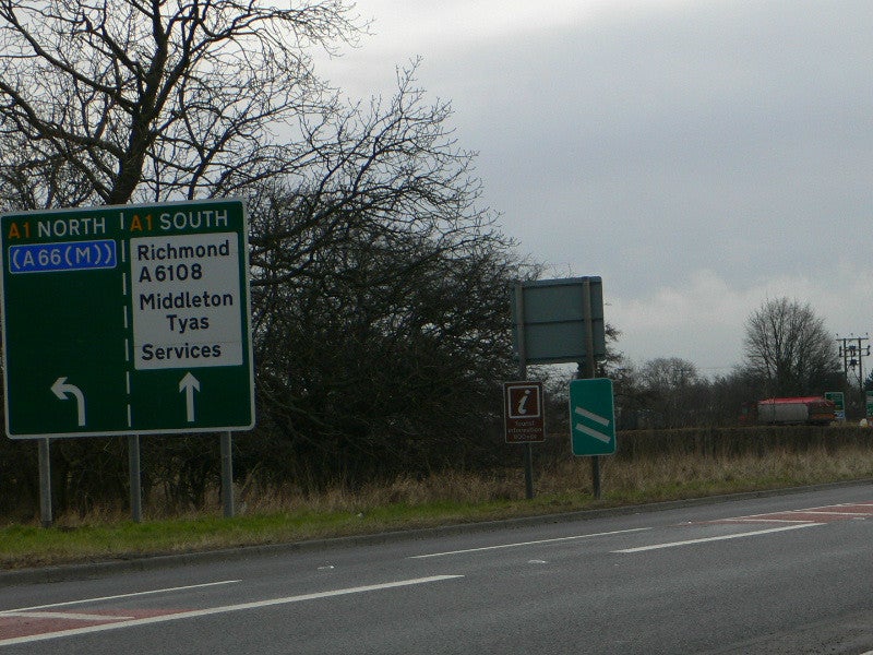 Scotch Corner, A66