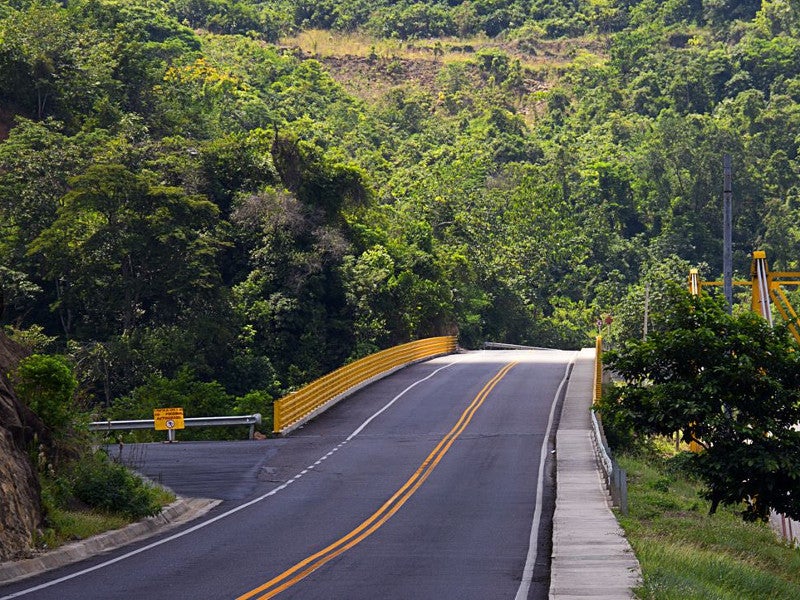Bucaramanga-Barrancabermeja-Yondo highway is a 236km-long toll road under construction in Colombia. Credit: Cocoa Route.