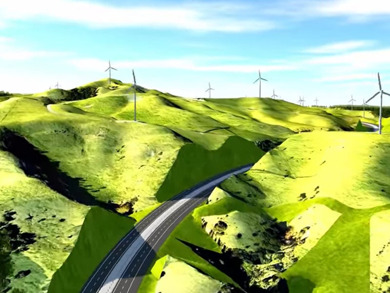 The 12.4km Manawatu Tararua highway is being developed as a replacement for the closed Manawatū Gorge State Highway 3. Credit: WSP Opus Group.
