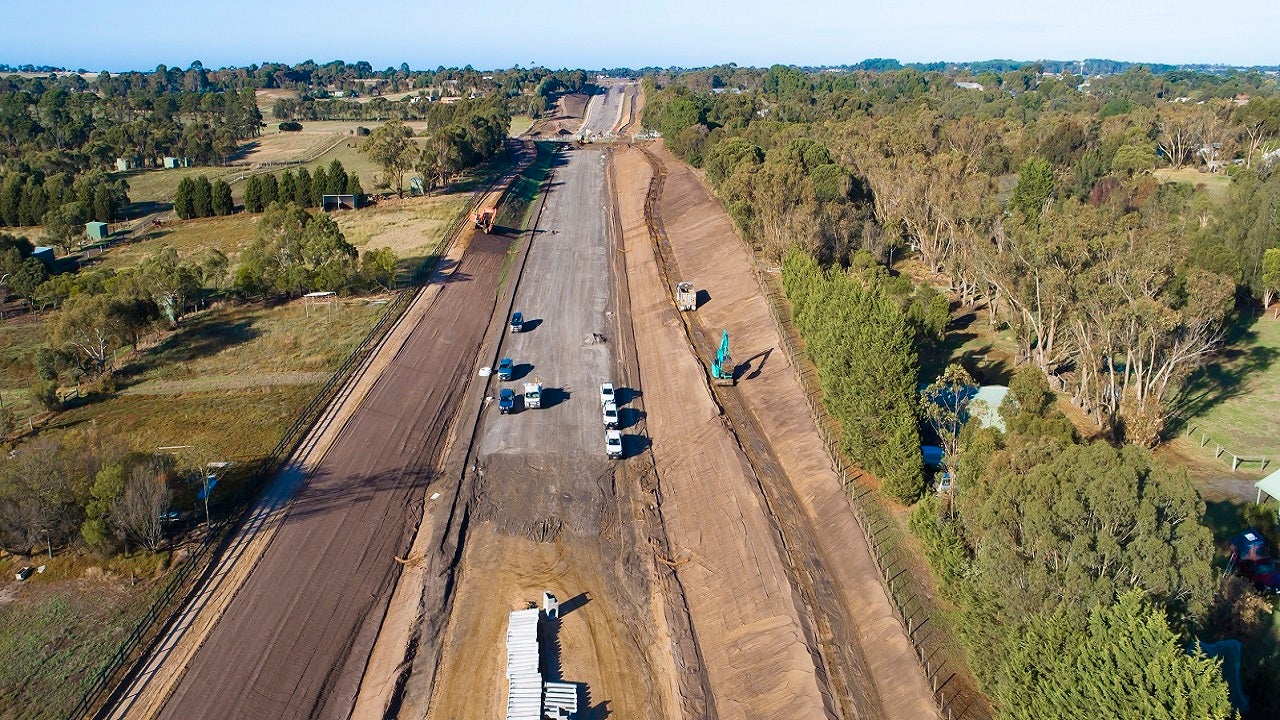 The Drysdale Bypass extends from Jetty Road to the north of Whitcombes Road. Credit: State of Victoria, Australia.