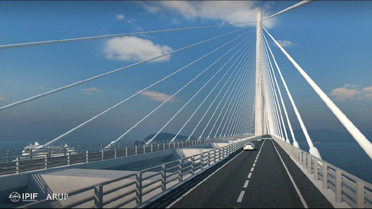 The bridge will reduce travel time from Bataan to Cavite from five hours to just 40 minutes. Credit: DPWH.
