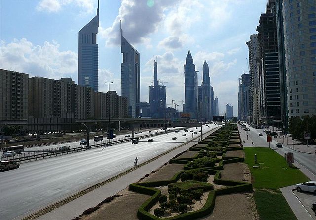 second Abu Dhabi - Dubai freeway