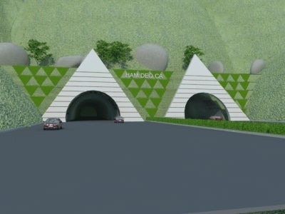 Ca pass tunnel 