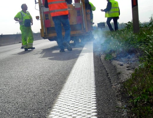 thermoplastic road marking material